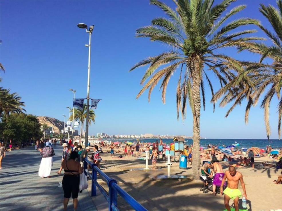 Lovely, New, Bright 3 Mins To Beach Apt 105 Sq Meters Alicante Exterior foto